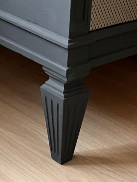 Cajonera - Cajonera reformada - Tapa de cristal