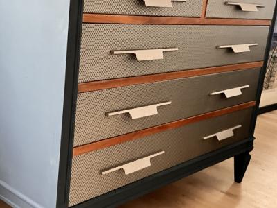 Cajonera - Cajonera reformada - Tapa de cristal