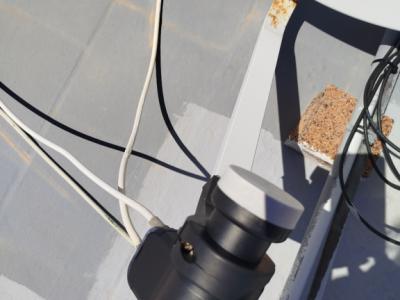 Sistema satélite completo - antena + LNB + receptor