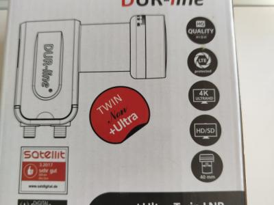 Sistema satélite completo - antena + LNB + receptor