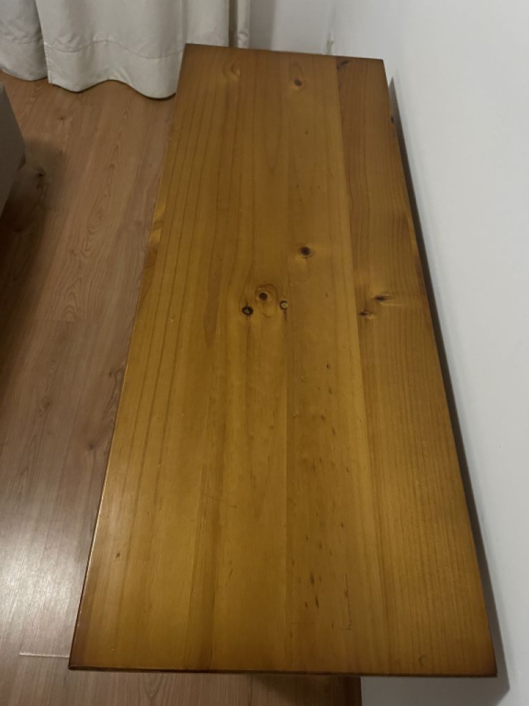 Consola / aparador caoba con cajones