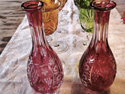 Konvolut Bleikristall Römer, Kelche, Karaffen