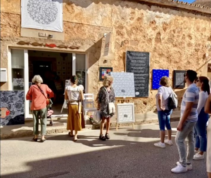 Estudio de artista con galería en Santanyí