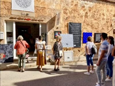 Estudio de artista con galería en Santanyí