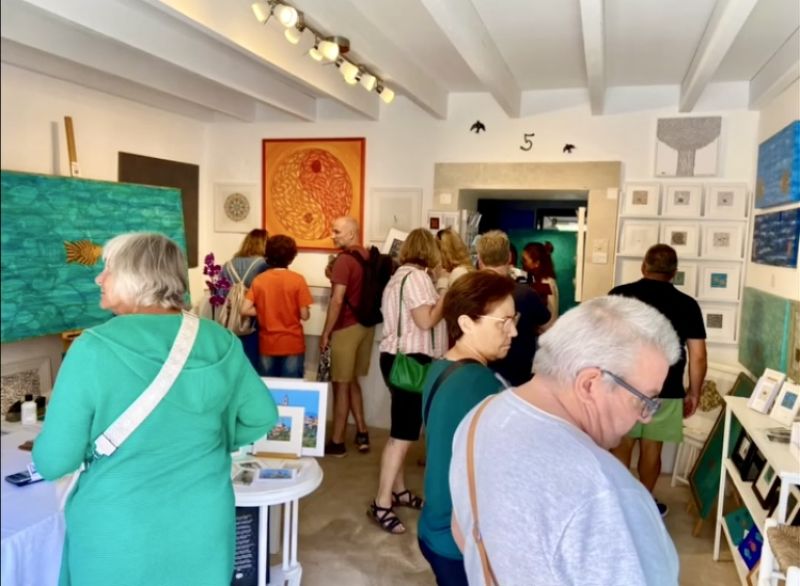 Estudio de artista con galería en Santanyí