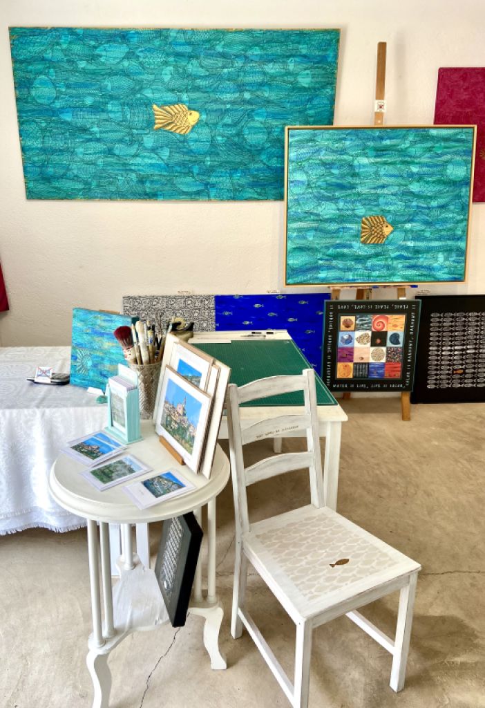 Estudio de artista con galería en Santanyí