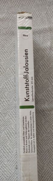 Kunststoff-Jalousien, neu