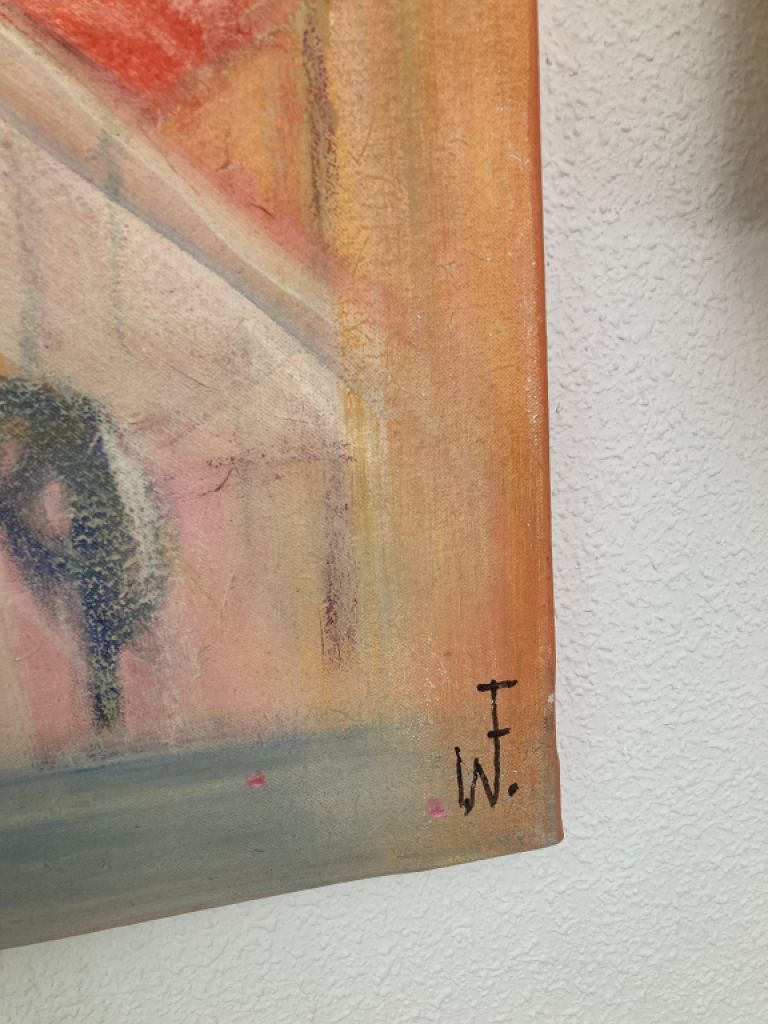 Kunstwerk von Winfried Flach - "Helles Dorf"