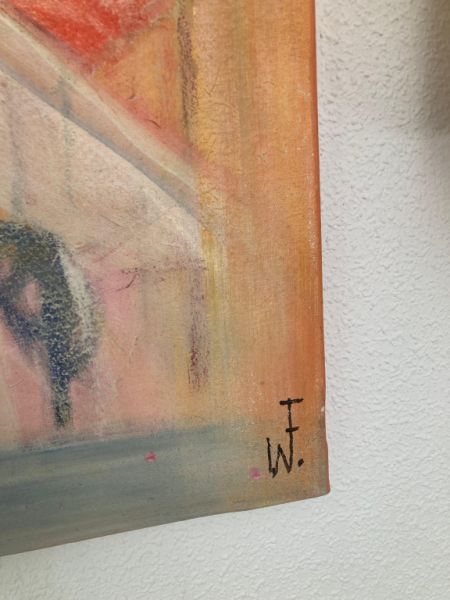 Kunstwerk von Winfried Flach - "Helles Dorf"