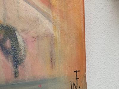 Kunstwerk von Winfried Flach - "Helles Dorf"