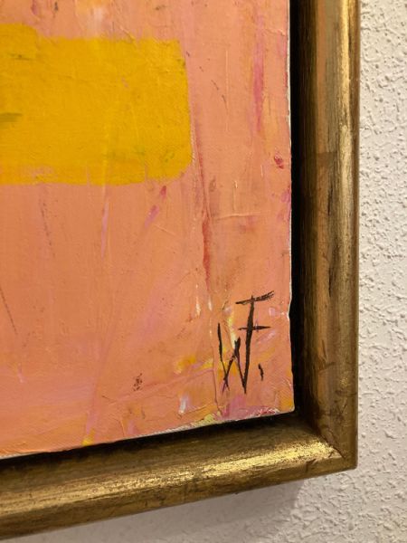 Obra de arte de Winfried Flach - "Tulipan azúl"