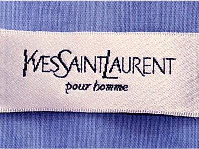 Kurzarmhemd - Luxushemd - Yves Saint Laurent - YSL Größe L