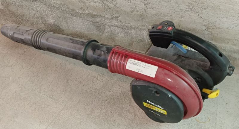 Soplador de hojas, motor de gasolina según las fotos