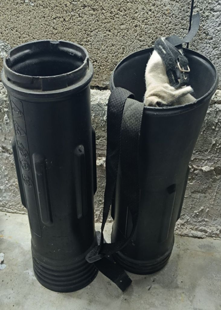 Soplador de hojas, motor de gasolina según las fotos