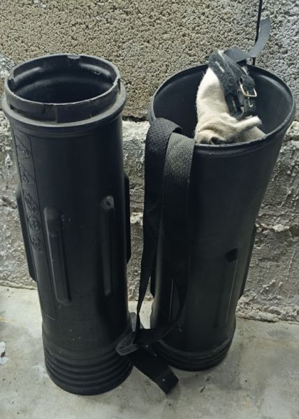 Soplador de hojas, motor de gasolina según las fotos