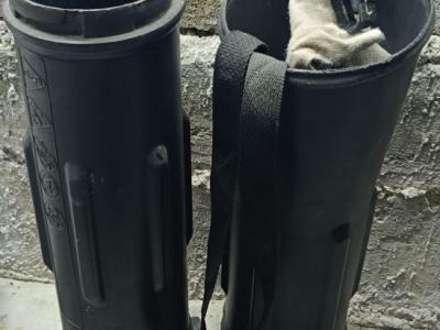 Soplador de hojas, motor de gasolina según las fotos