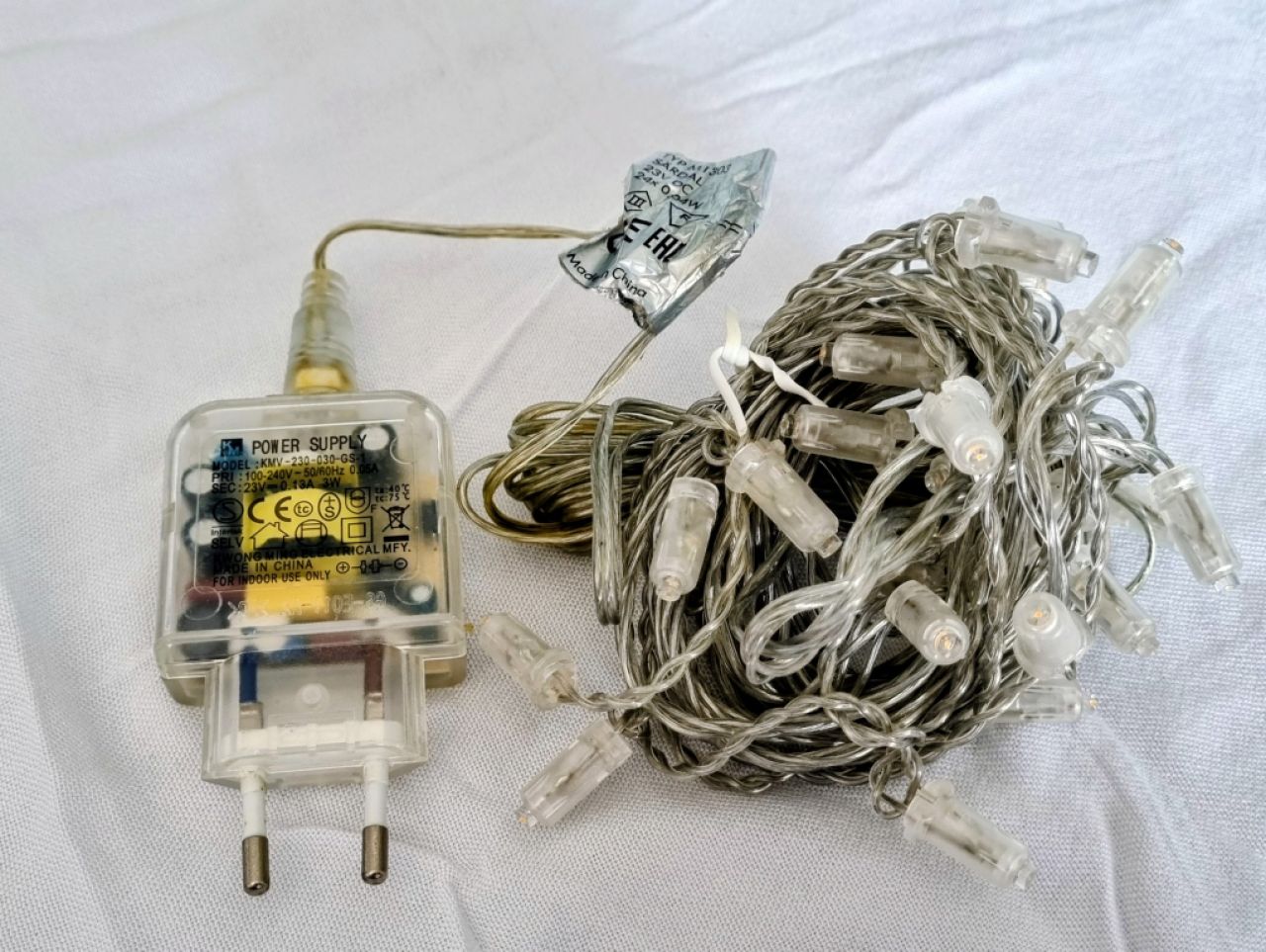 LED Lichterkette 3W  24 LED warmweiß