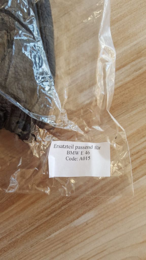 Bolso salto de cuero BMW