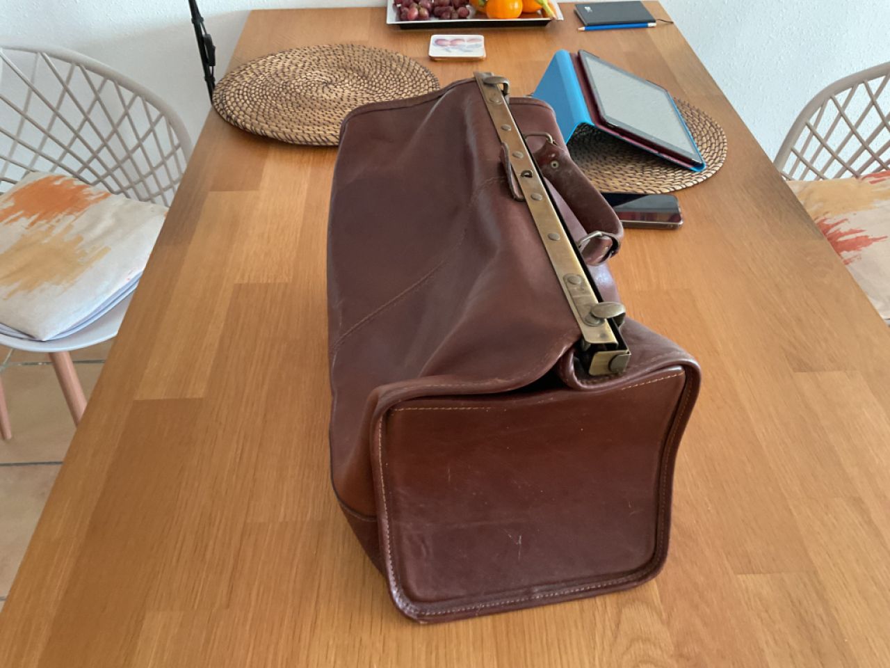 Ledertasche / Arztkoffer echtes Leder