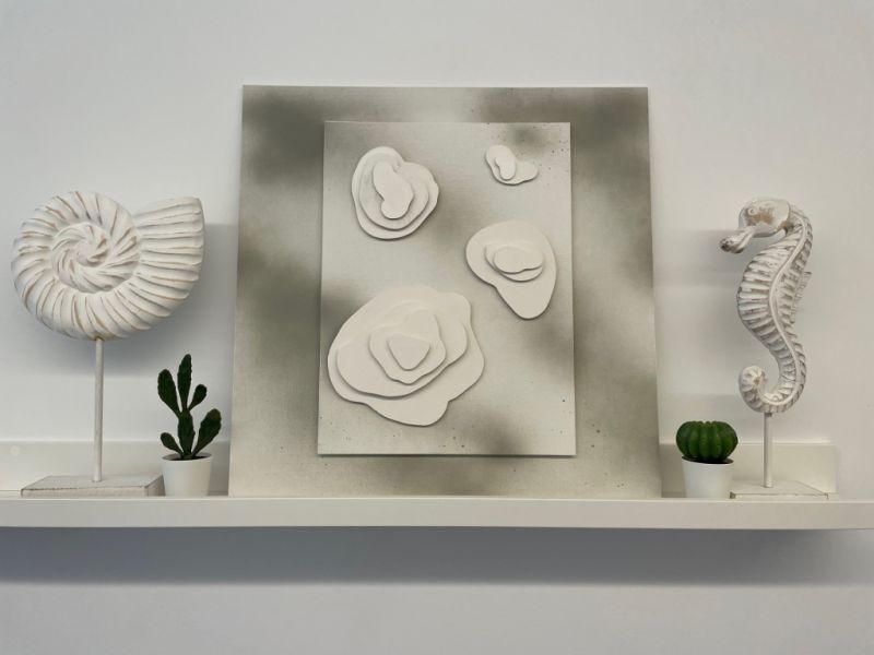 Canvas with ornaments