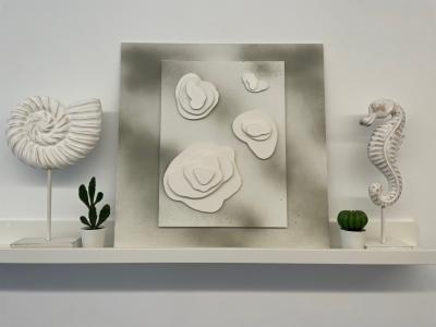 Canvas with ornaments