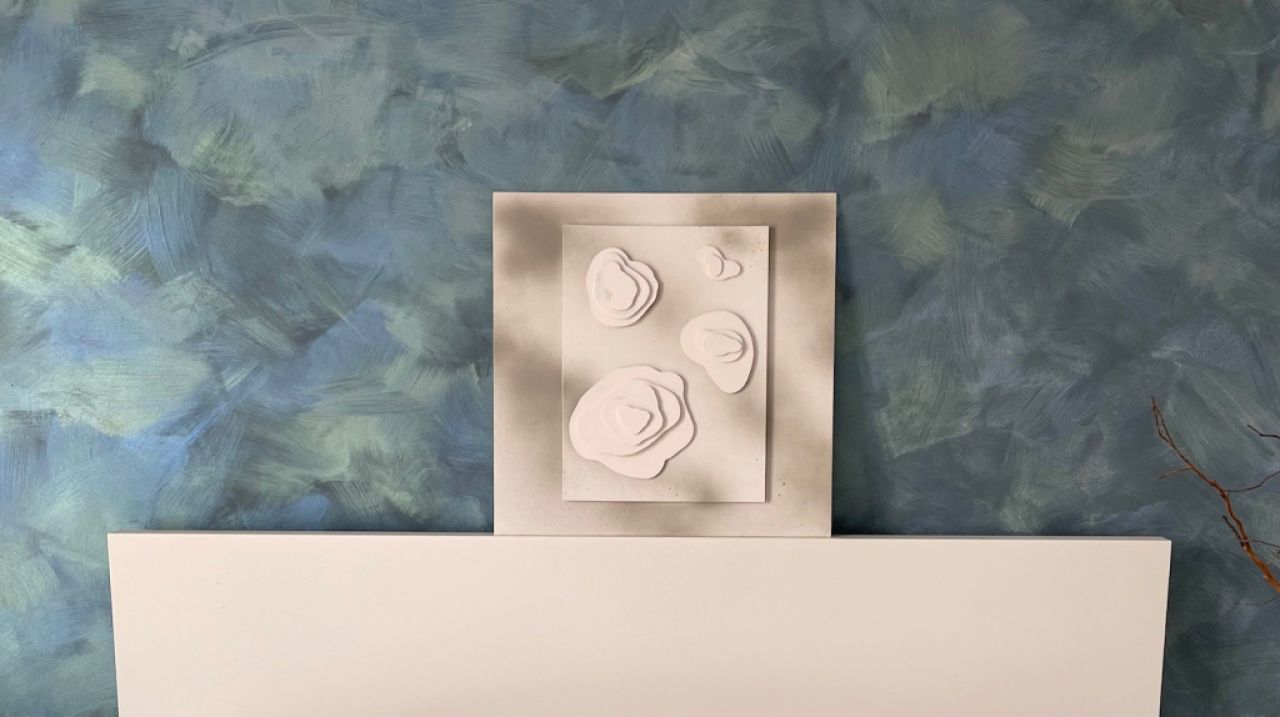 Canvas with ornaments