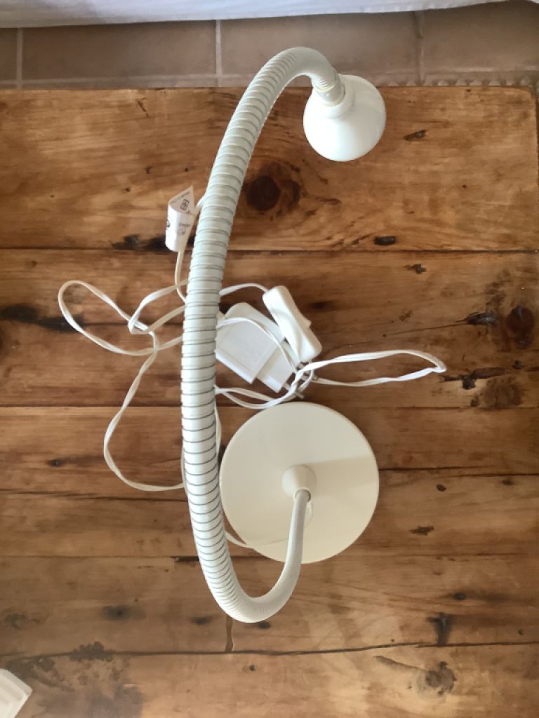 Leselampe Schreibtischlampen in Cream Weiß