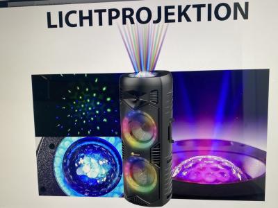 Vamos de fiesta ... Caja de música Bluetooth, Karaoke