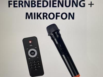 Vamos de fiesta ... Caja de música Bluetooth, Karaoke