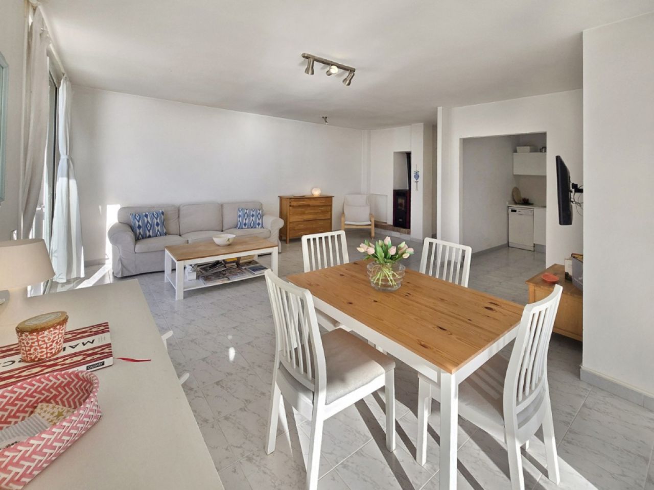 Lichtdurchflutete Wohnung in 1. Meereslinie in Portocolom