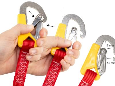 Lifeline / 3 Karabinern Neu