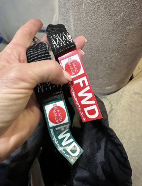 Eslingas de izado para lanchas auxiliares