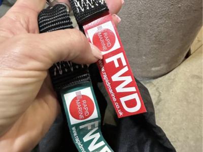 Eslingas de izado para lanchas auxiliares