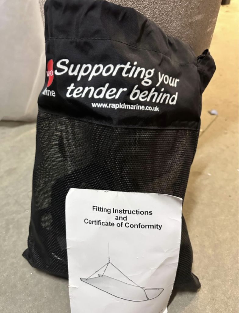 Eslingas de izado para lanchas auxiliares