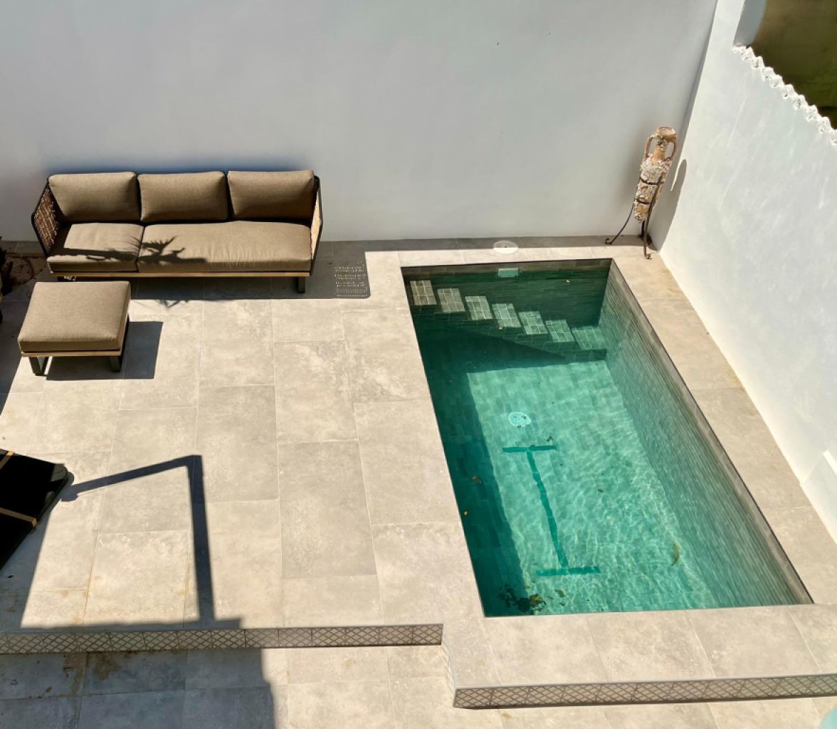 LLUCMAJOR: Exklusives Luxus-Stadthaus mit Fussbodenheizung, Pool und 3 Terrassen