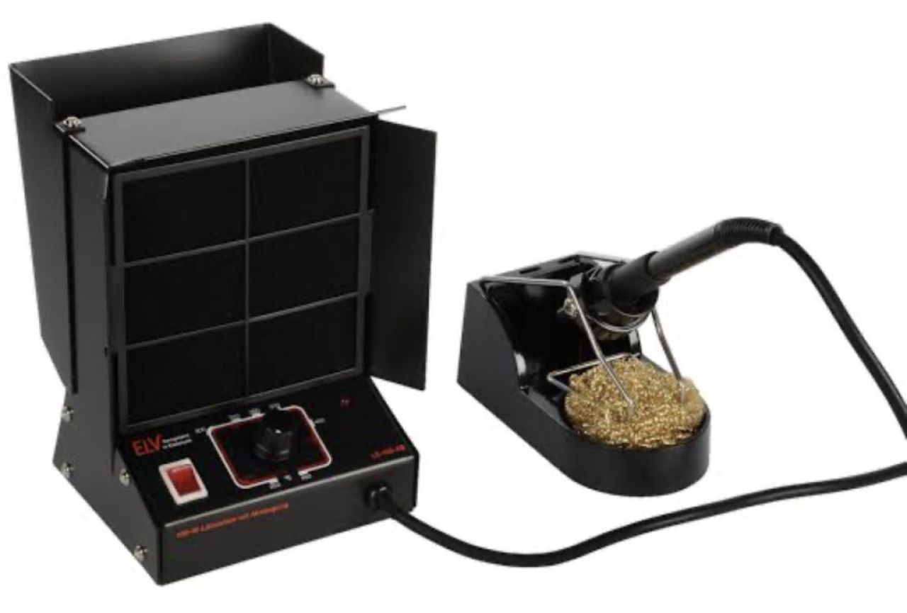 Lötstation LS-100-AB, mit Absaugung,