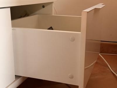 Lowboard blanco (brillo)