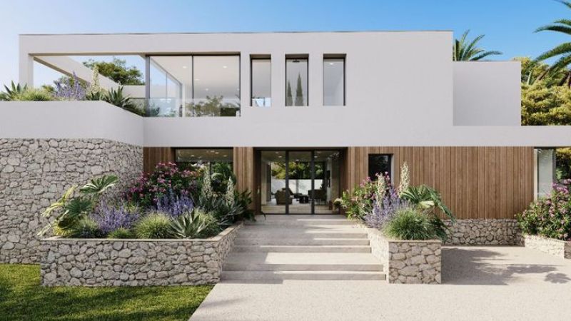 Lujosa villa de obra nueva en Sol de Mallorca