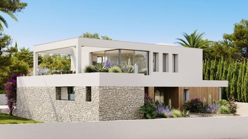 Lujosa villa de obra nueva en Sol de Mallorca