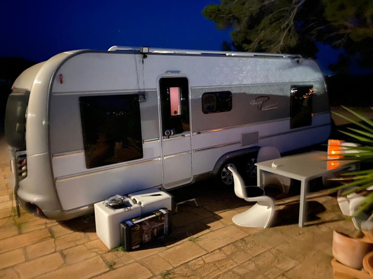 Caravana de lujo Tabbert Grande Puccini 620, año 2014, en excelente estado