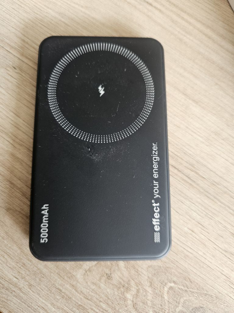 Magnetische Powerbank 5000 mAh – Kabelloses Laden