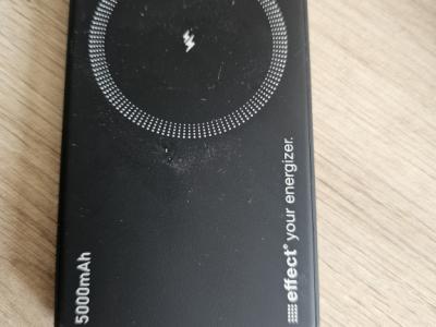 Magnetische Powerbank 5000 mAh – Kabelloses Laden