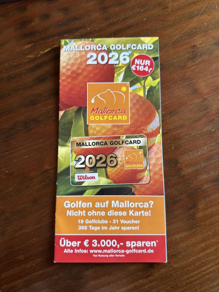 Mallorca Golfcard 2026