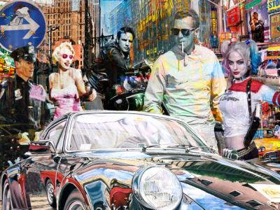 Mallorca Kunst auf Leinwand