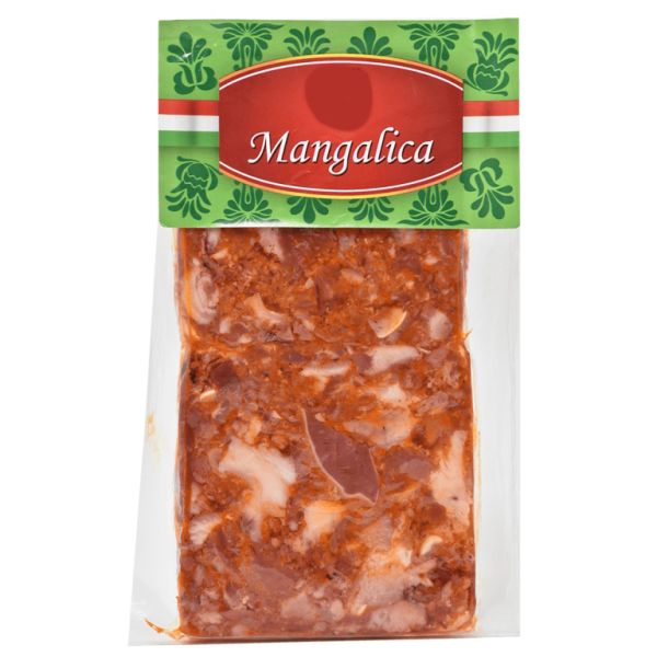 Mangalica manteca de cerdo completamente envasada al vacío