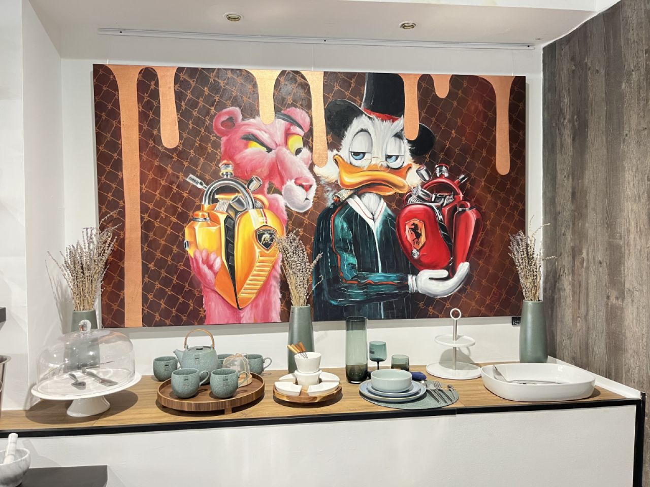 Margo Murashkos Bilder in Öl auf Leinwand