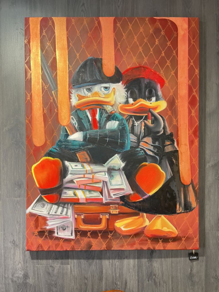 Margo Murashkos Bilder in Öl auf Leinwand