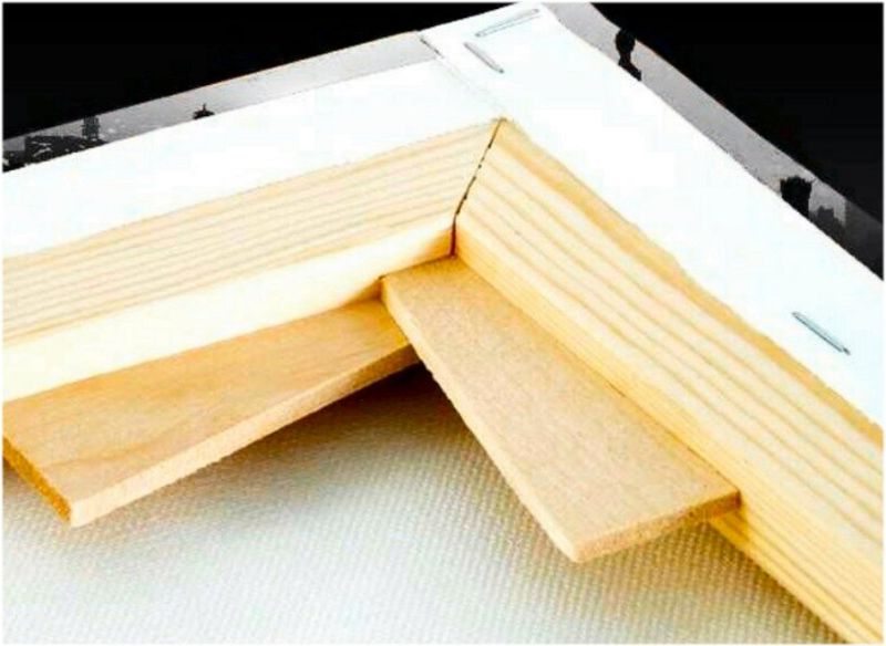 Marilyn Monroe Picture on Canvas, Picture Finished on Wooden Frame, Pop Art,