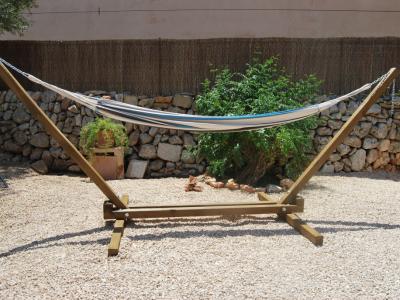 Estructura de hamaca sólida para jardín