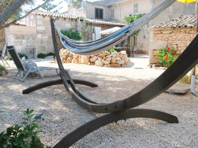 Estructura de hamaca sólida para jardín